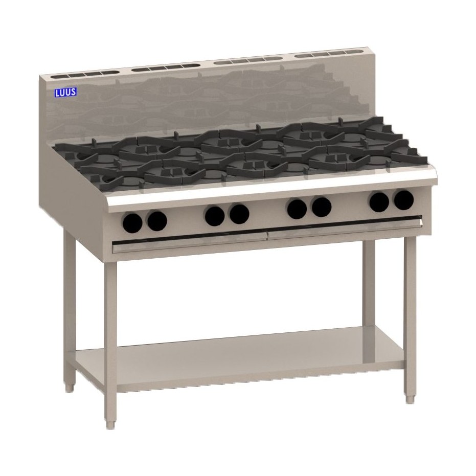 8 Burner Cooktop