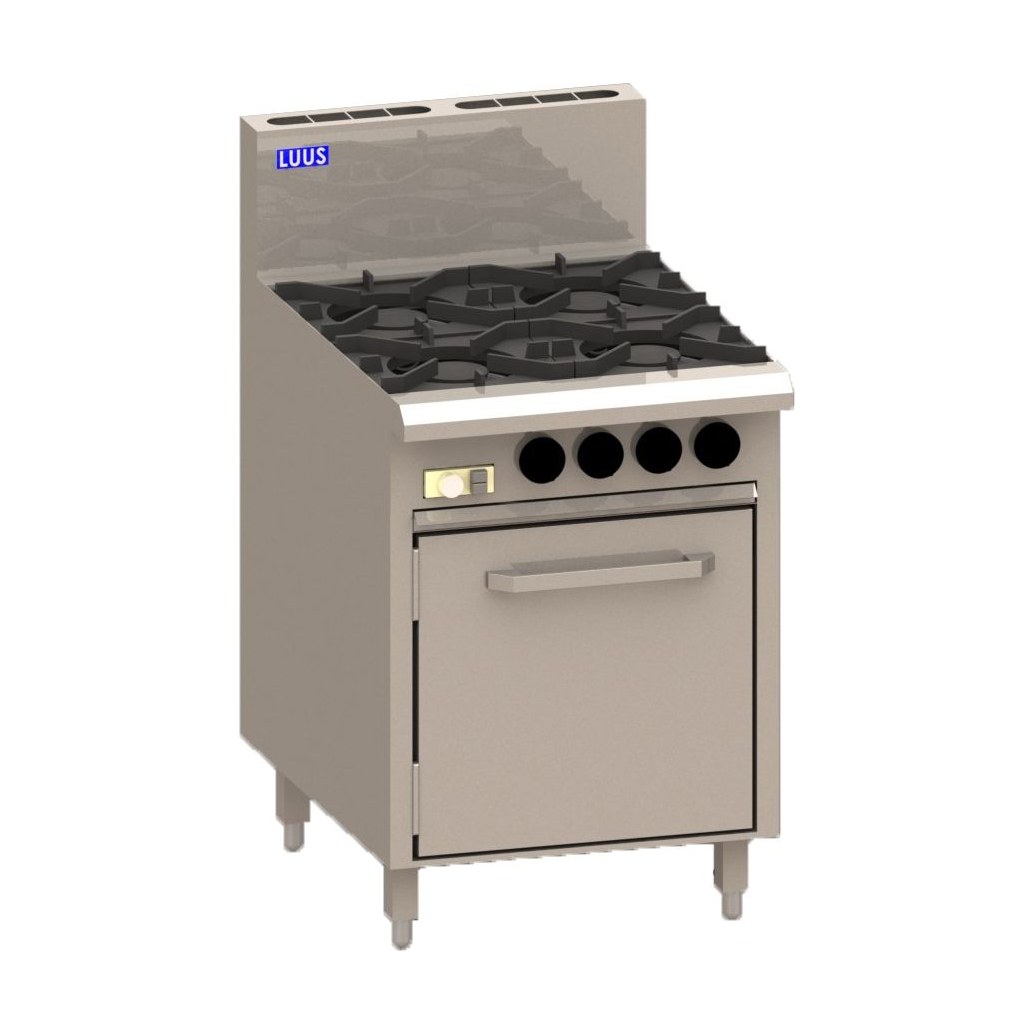 4 Burner & Oven