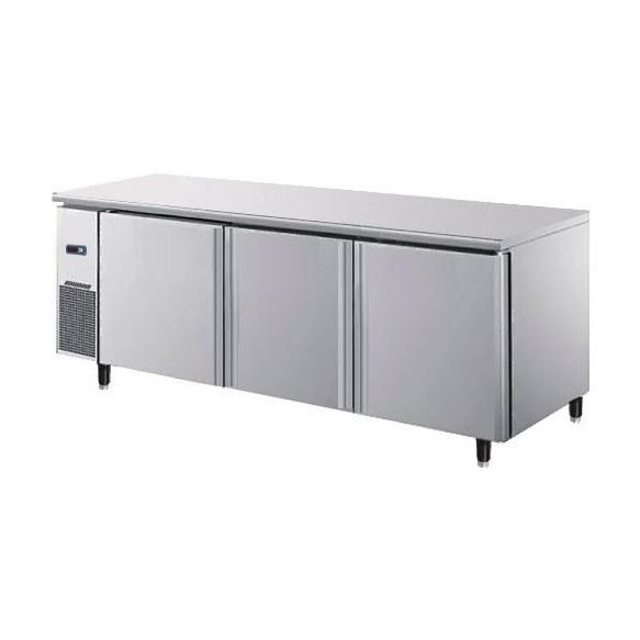 600mmD Commercial under counter bench freezer