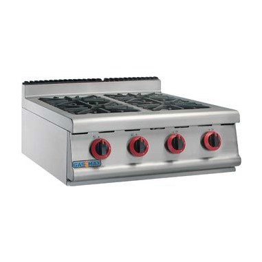 JZH-TRP-4LPG(R) GASMAX LPG Gas Four Burner Top