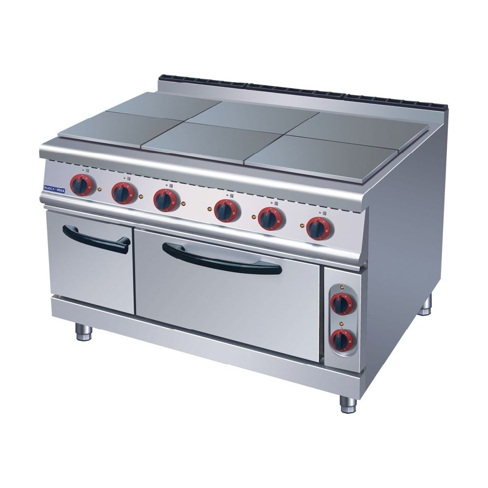 ZH-TT-6C ELECTMAX - 6 hotplates with oven