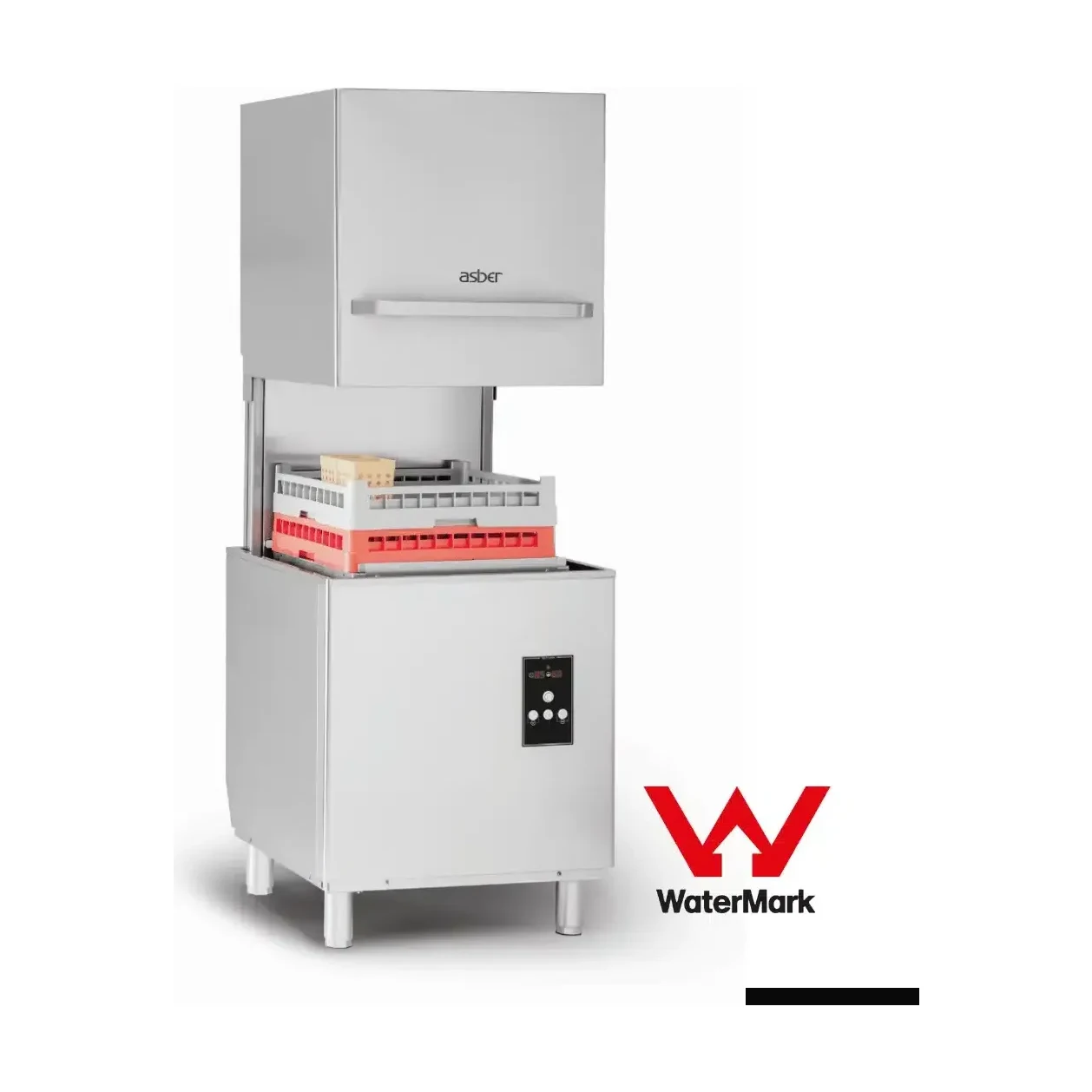 Asber Tech Line Pass-through Hood Type Dishwasher - GE-H500DD