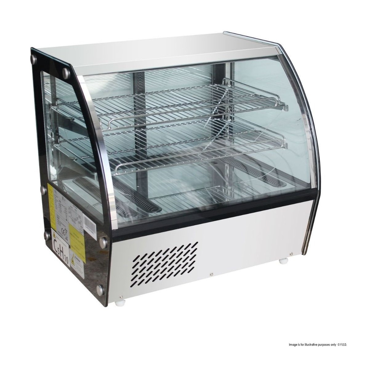 160L Chilled Counter-Top Food Display