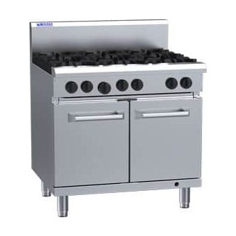 RS-6B - 6 Burner & Oven
