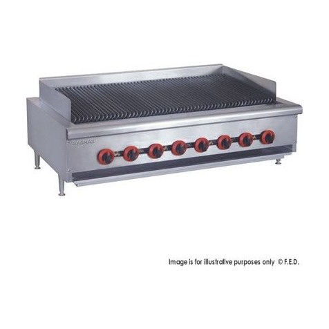 QR-48ELPG LPG Gas 8 Burner Char Grill Top