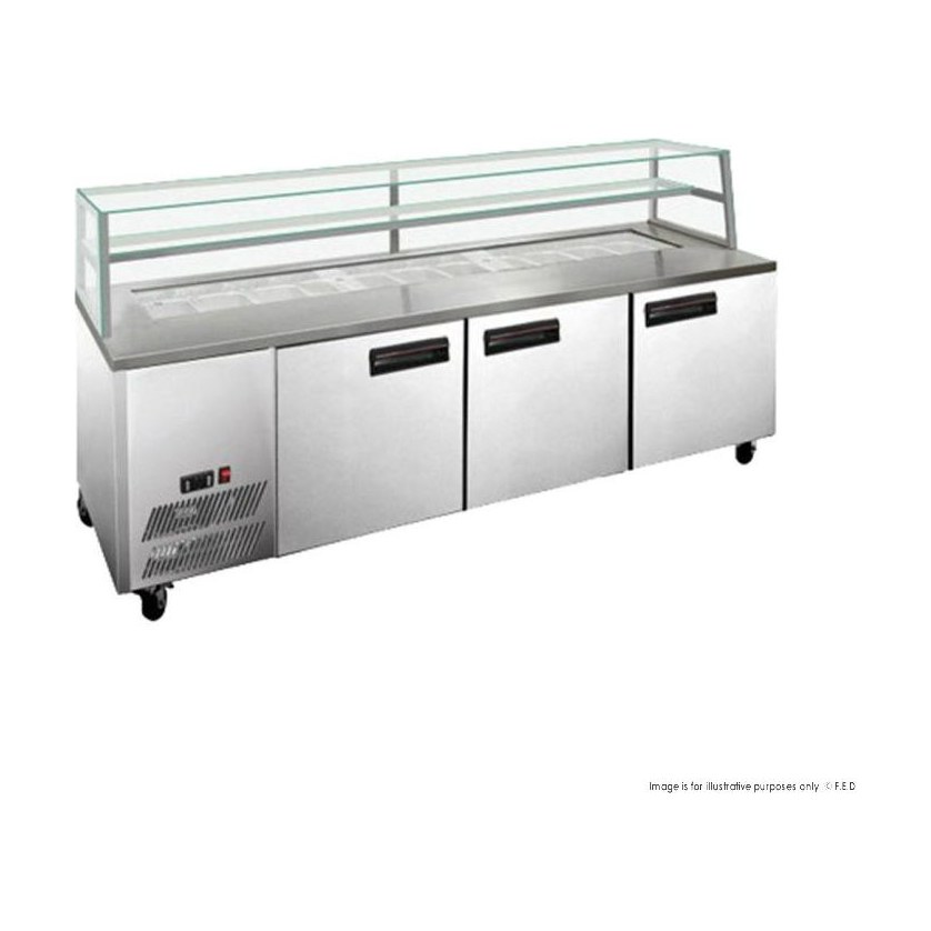 Three Door Deluxe Sandwich Bar