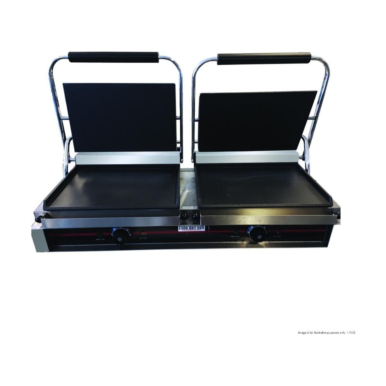 Large Double Contact Grill