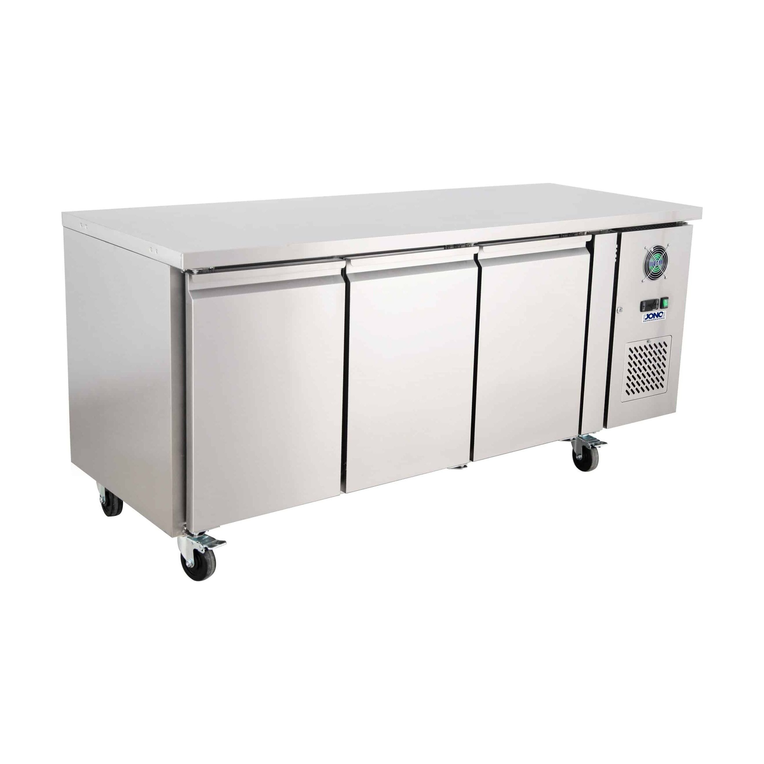 GN3100BT TROPICALISED 3 Door Gastronorm Bench Freezer