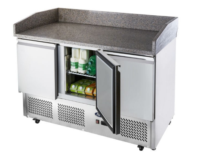 Atosa 3 Doors Pizza Table Fridge 1365mm