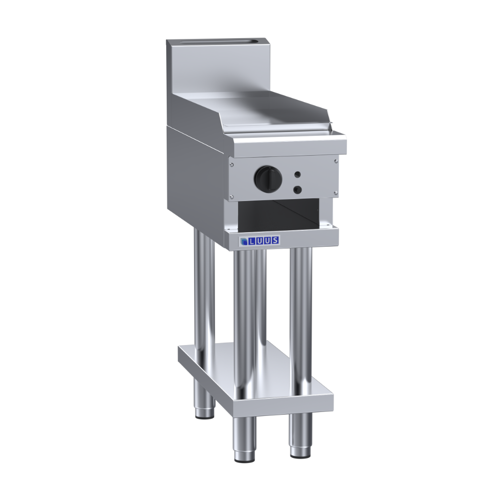 Luus 300mm Griddle with legs & shelf