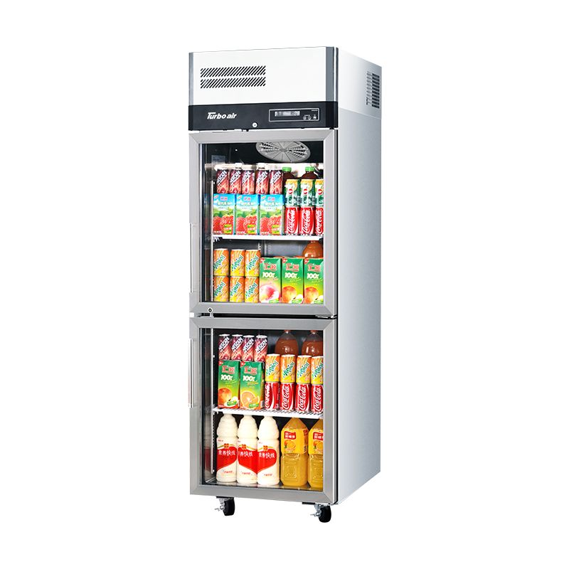 Turbo Air KF25-2G-N Upright Glass Freezer