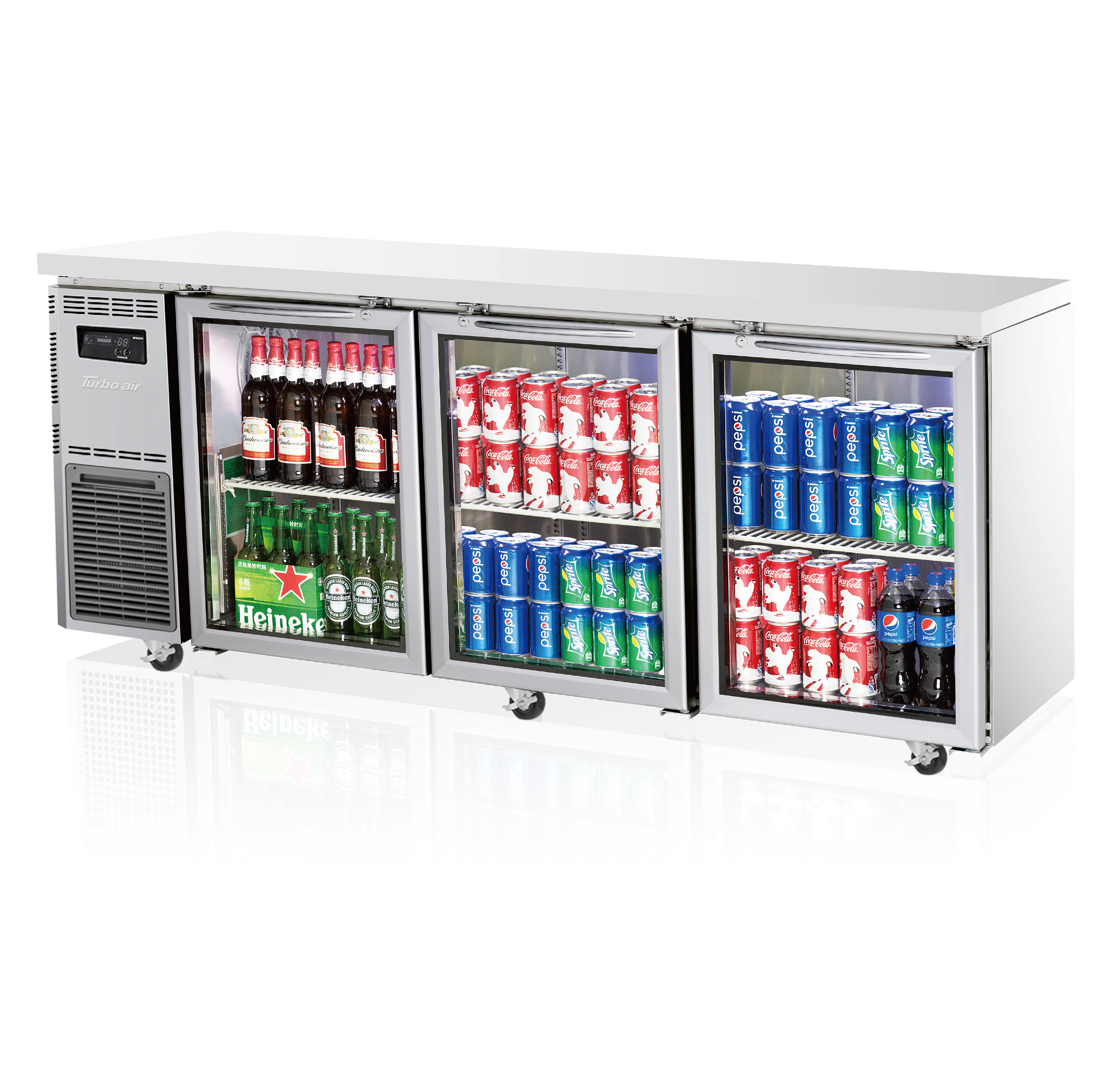 Turbo Air KGR18-3S-N Underbench Fridge