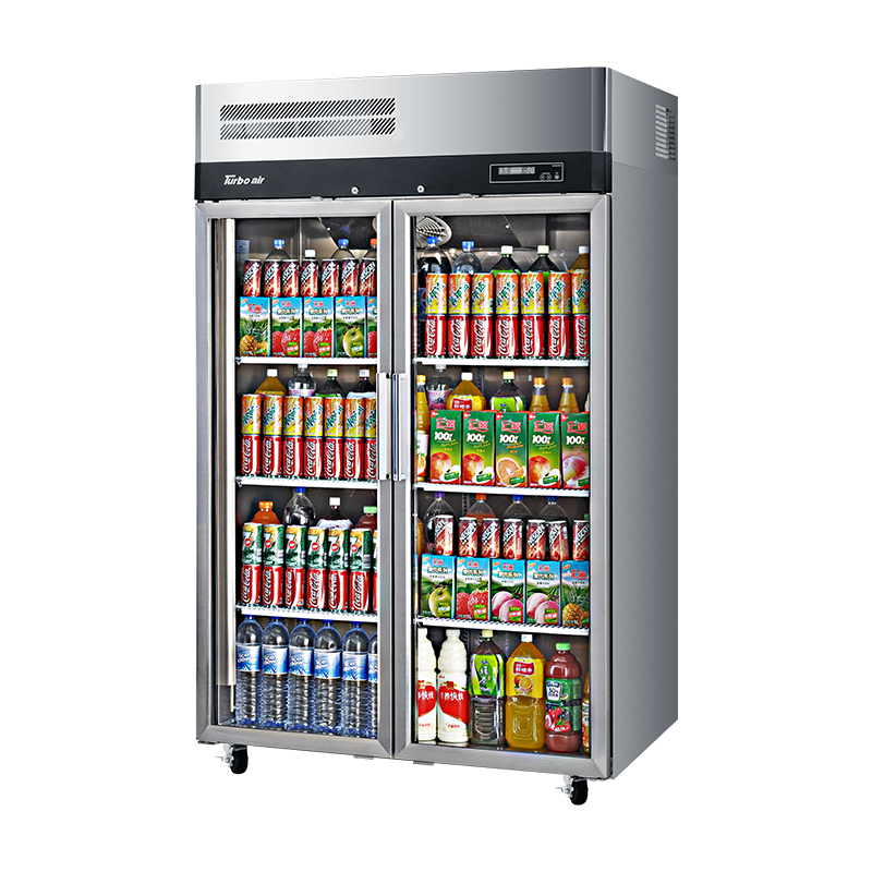 Turbo Air KR45-2G-N Upright Glass Fridge