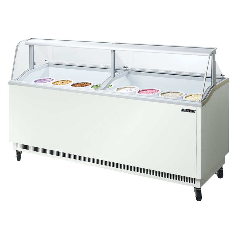 Turbo Air TIDC-91W Gelato / Ice-Cream Case