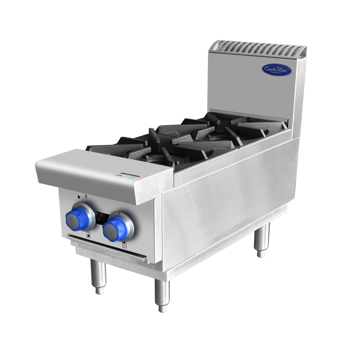 Cookrite Open 2 Burner Cook Tops — Natural Gas
