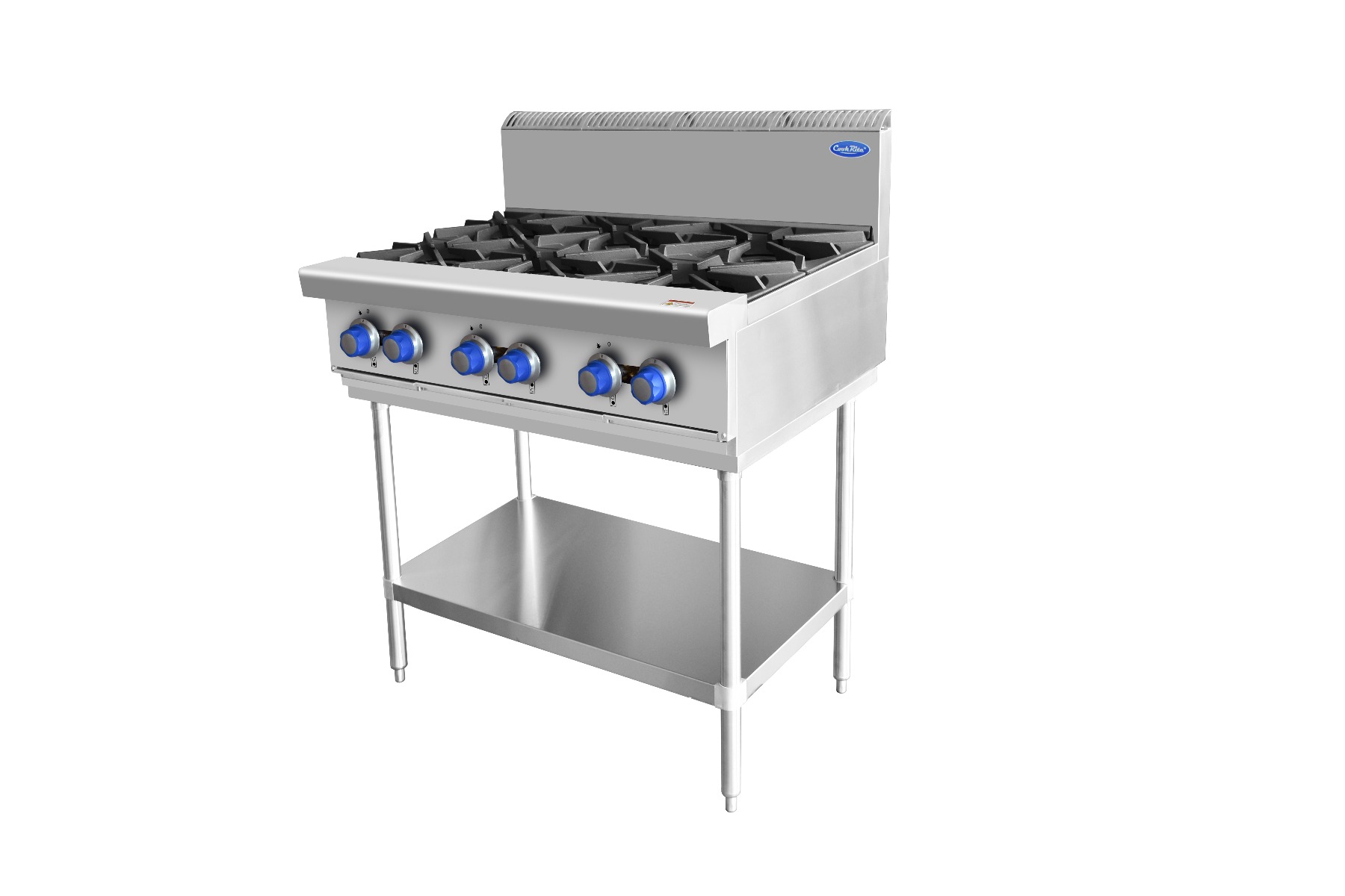 Cookrite 6 Burner Cook Top — Natural Gas