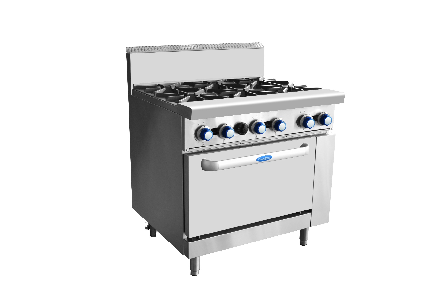 Cookrite 6 Burners With Oven — LPG