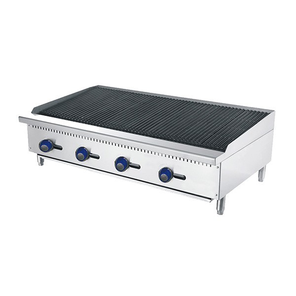 Cookrite 1220mm Char Rock Broiler — Natural Gas
