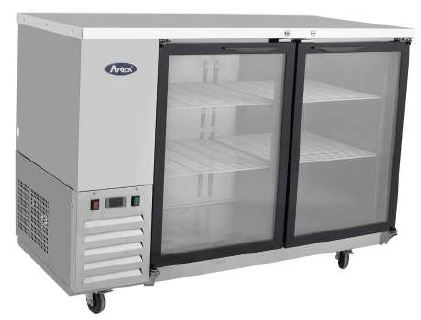 Atosa Back Bar Fridge With Glass Door