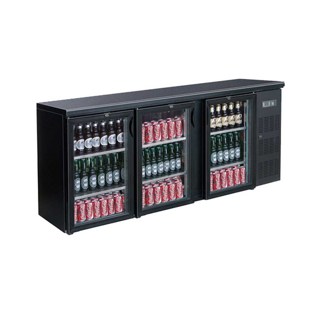 Thermaster Three Door Drink Bar Fridge/Cooler - BC3100G