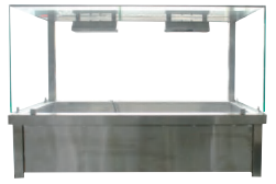 Jasper Wet Hot Food Display 1070mm BM3 Holds 3 X 1/1 Gn Pans (pans Not Included) 10 Amp