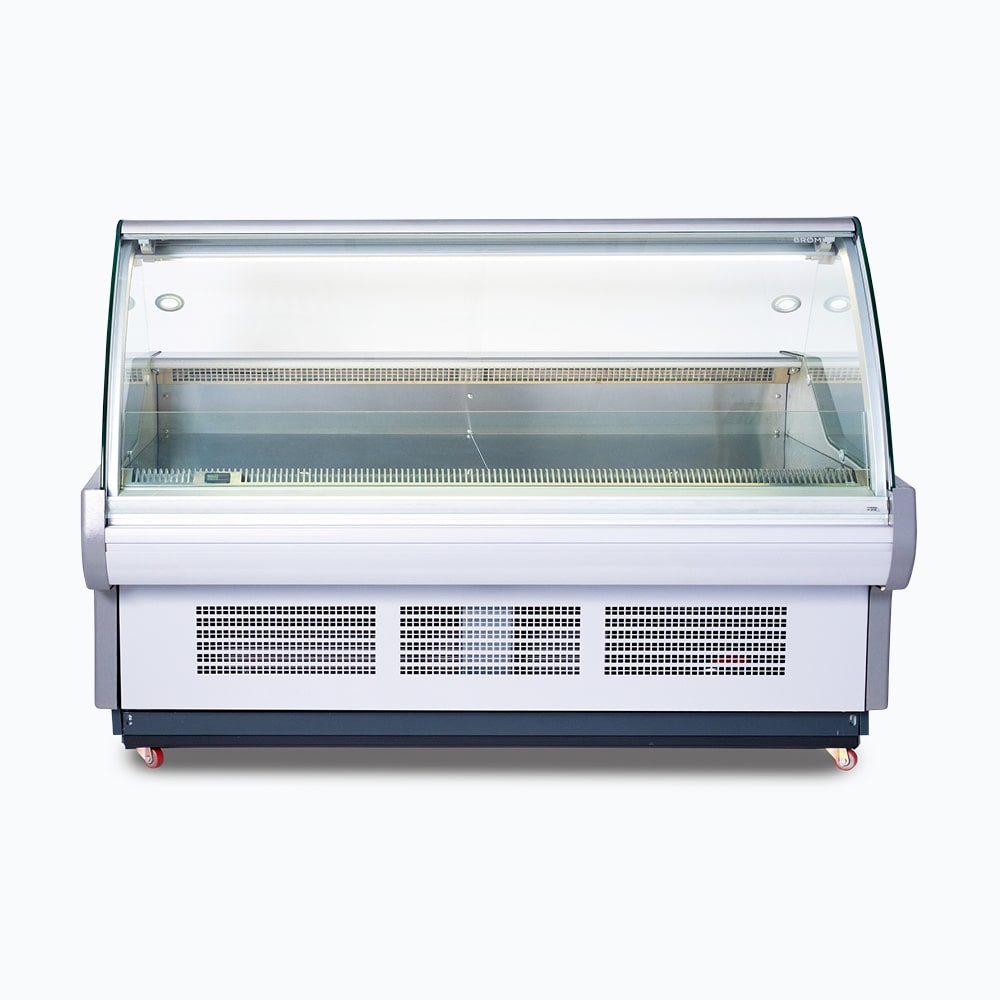 Curved Glass Deli Display – 1955mm