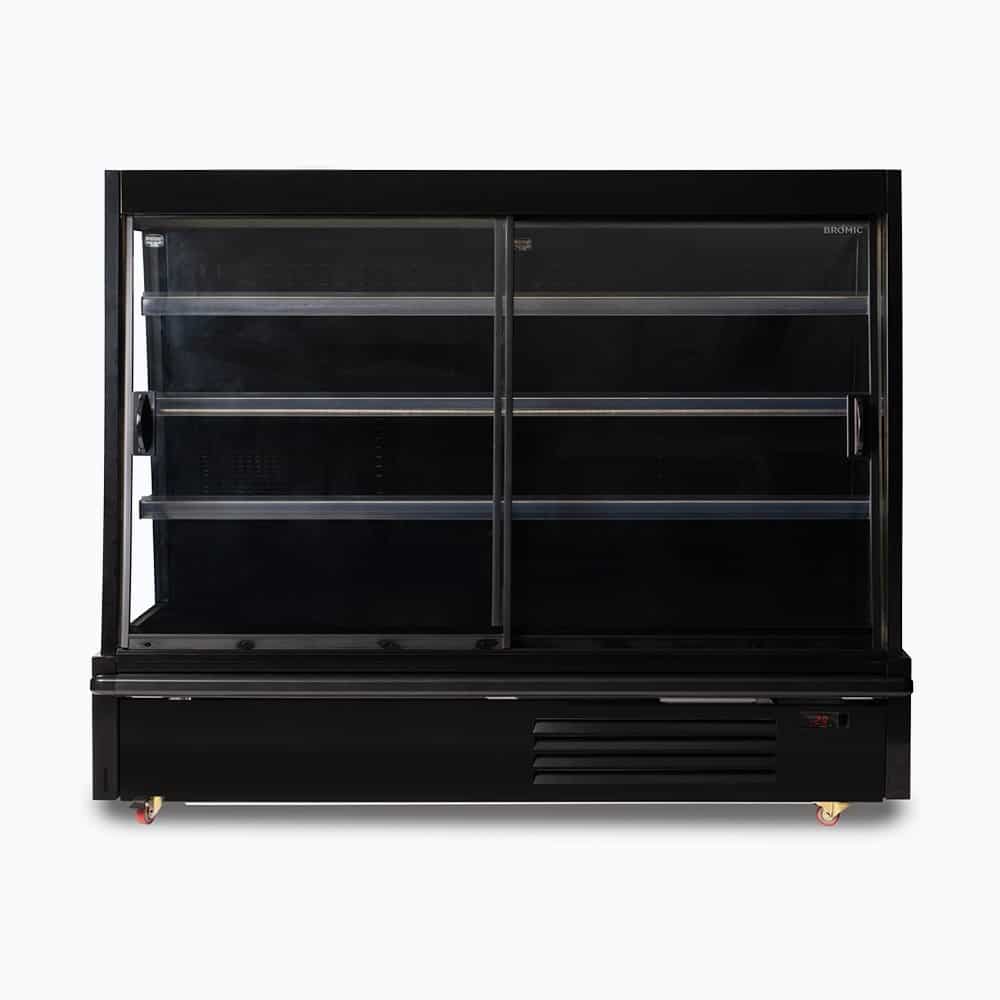 Semi Vertical Display Fridge – 1875mm – 2 Doors – Sliding