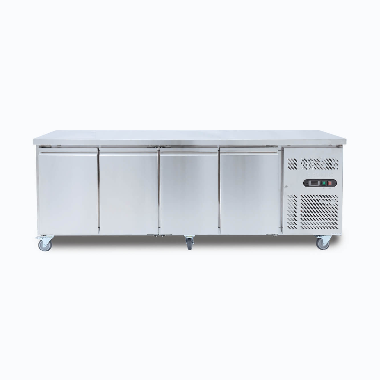 Bromic Under Bench Freezer – 553L – 4 Doors – Stainless Steel