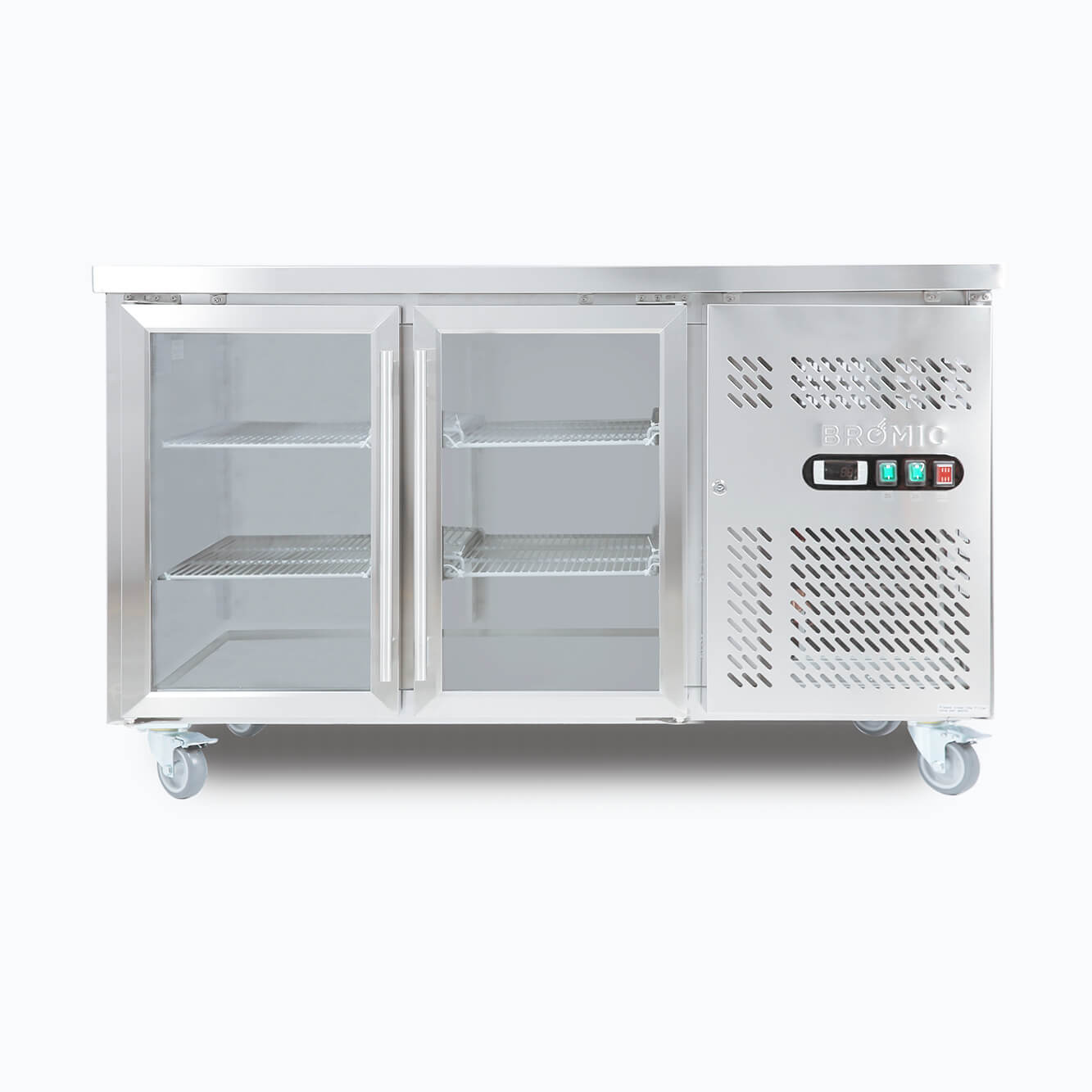 Bromic Under Bench Display Fridge – 282L – 2 Doors – Glass