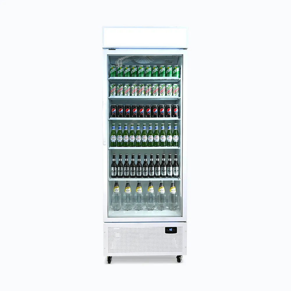 Bromic Upright Display Fridge – 659L – 1 Door – Flat Glass – Lighbox