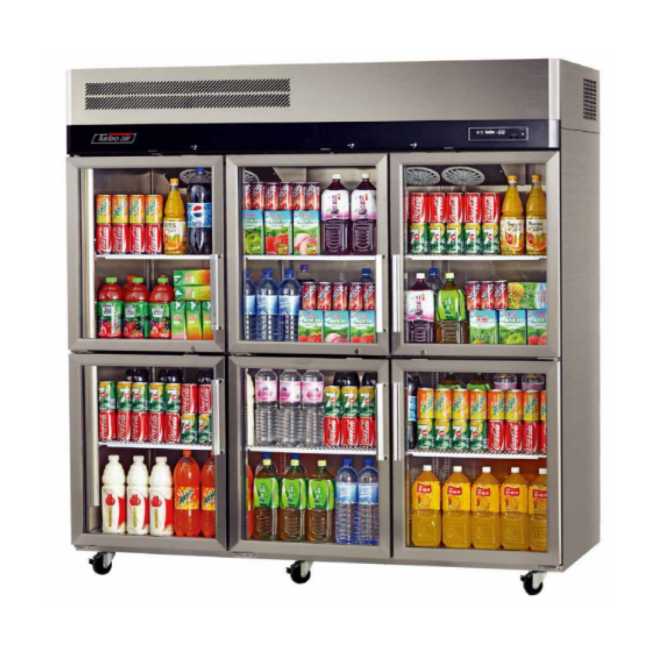 Turbo Air KR65-6G-N Upright Glass Fridge