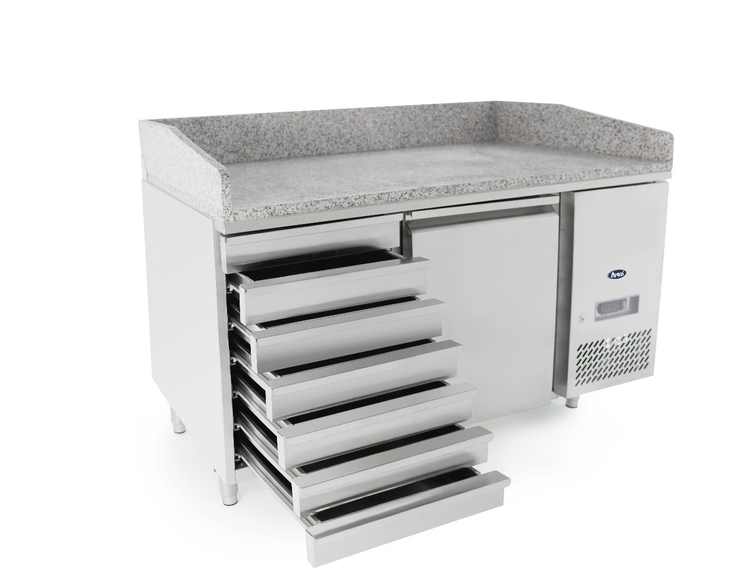 Atosa 1 Door Pizza Table Fridge With Drawers 1510mm