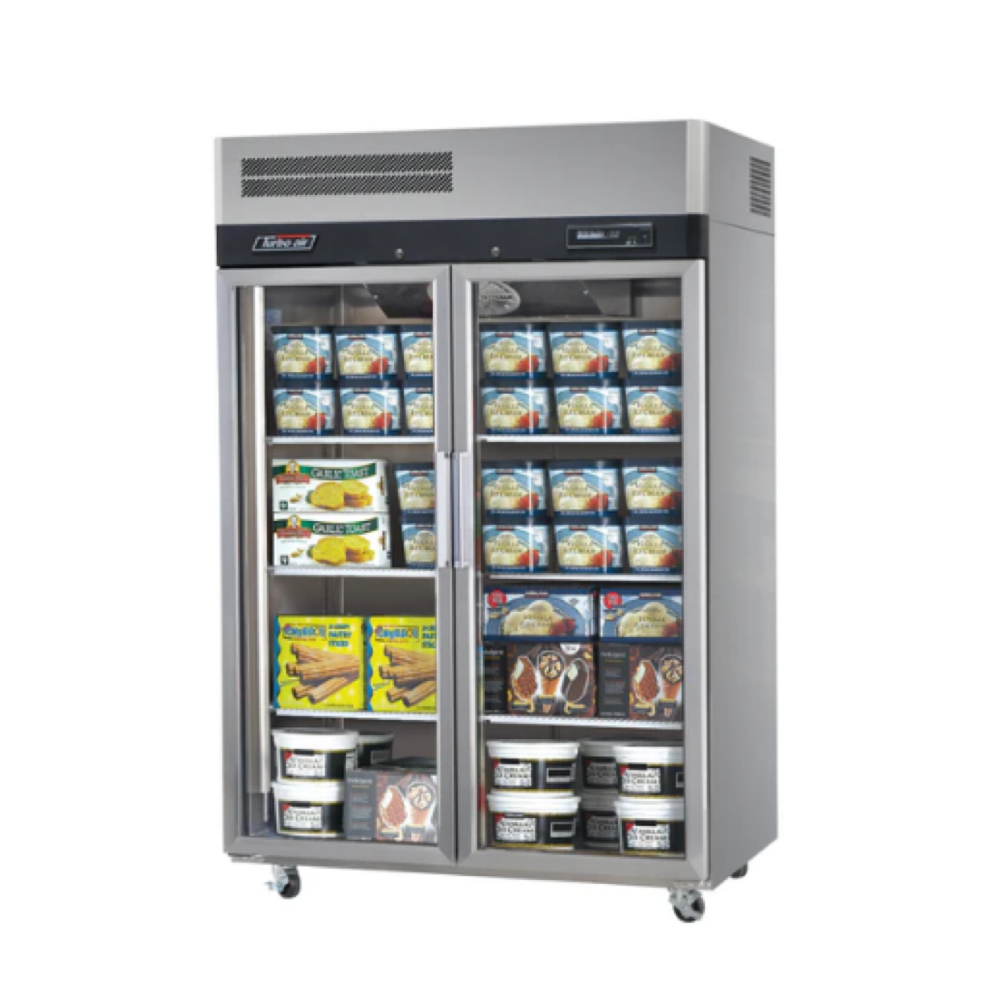 Turbo Air KF45-2G-N Upright Glass Freezer