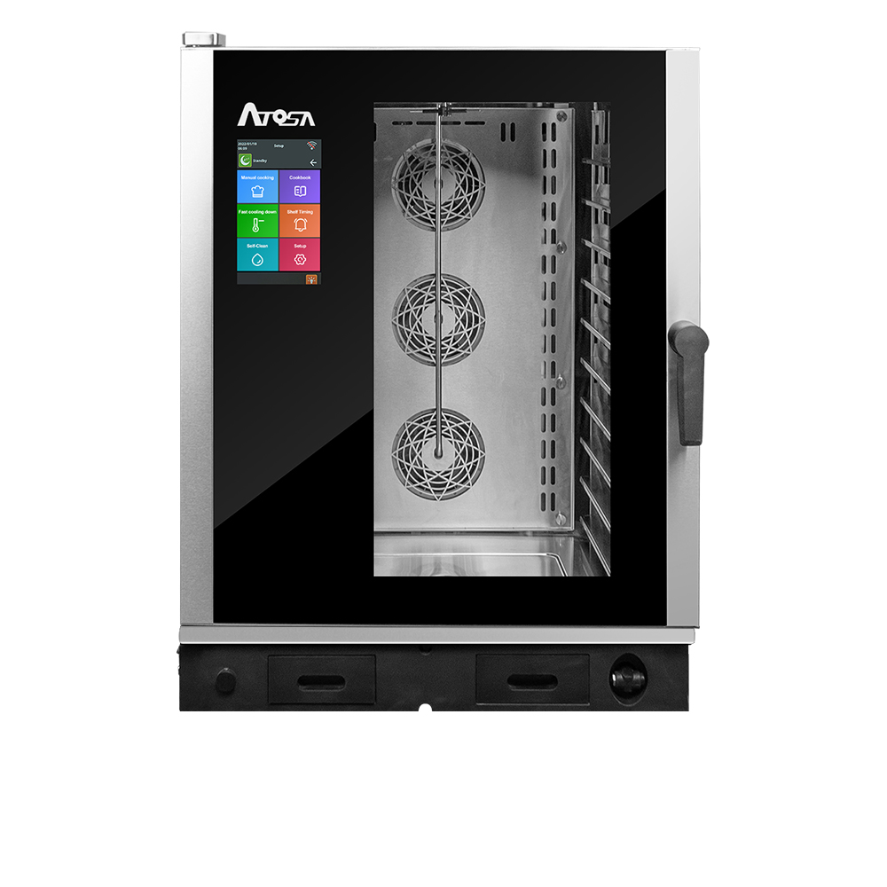 Atosa Electric Combi Oven For Gastronomy Use: 10 X Gn 2/1 Trays