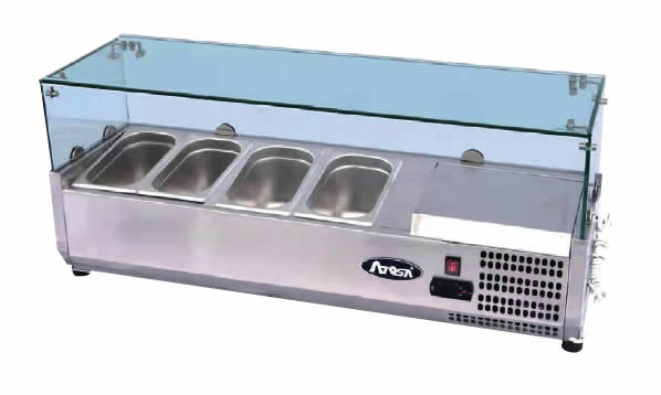 Atosa Esl Counter Top Salad Bar W1205 X D335 X H460