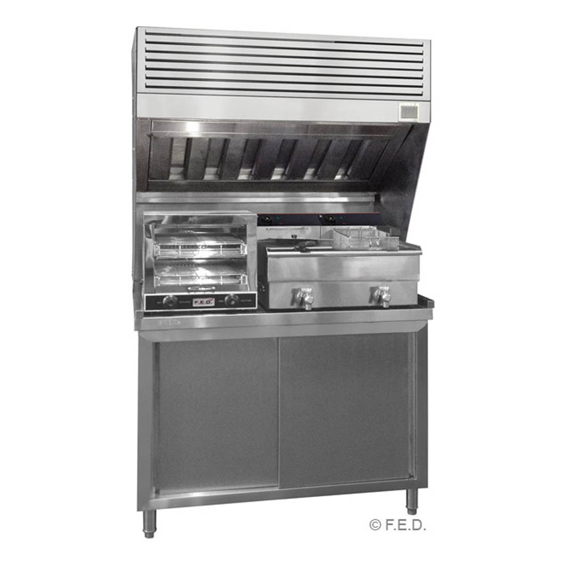 Bench Top Filtered Hood - 1200mm