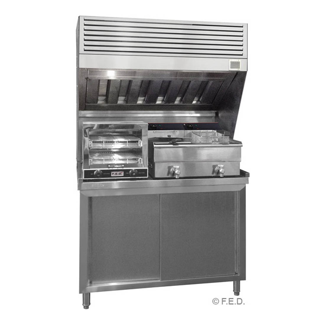Bench Top Filtered Hood - 1500mm