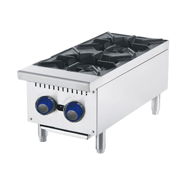Cookrite 2 Burner Cook Tops — Natural Gas