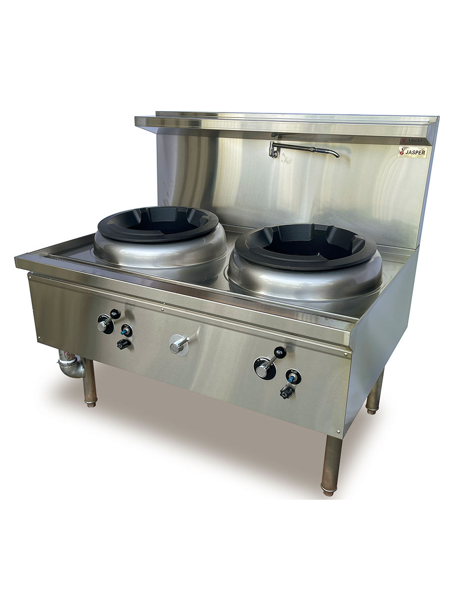 Jasper Double Wok Range(duckbill Burner) — Natural Gas