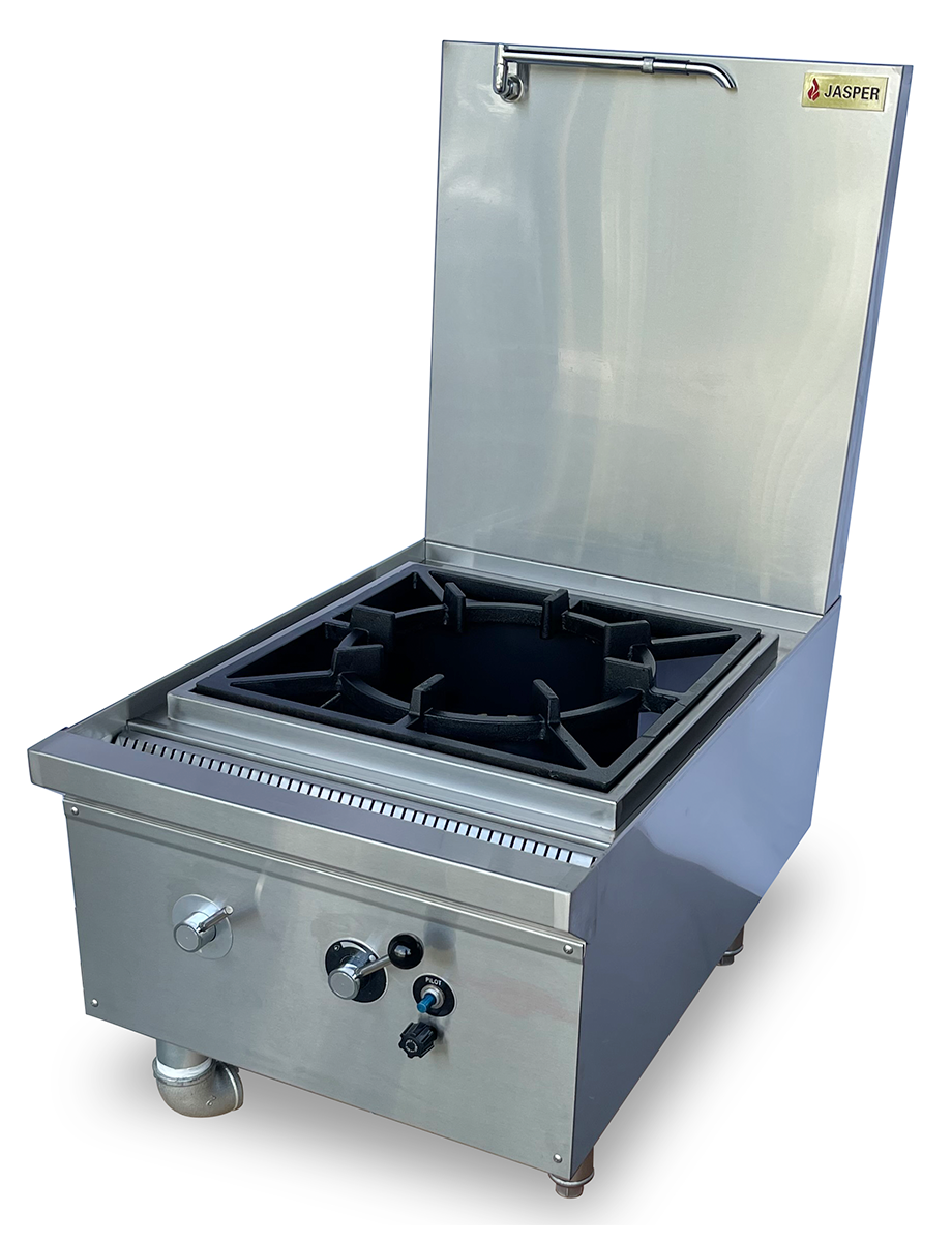 Jasper Stockpot Boiler Duckbill Burner: 18 Jets — Natural Gas
