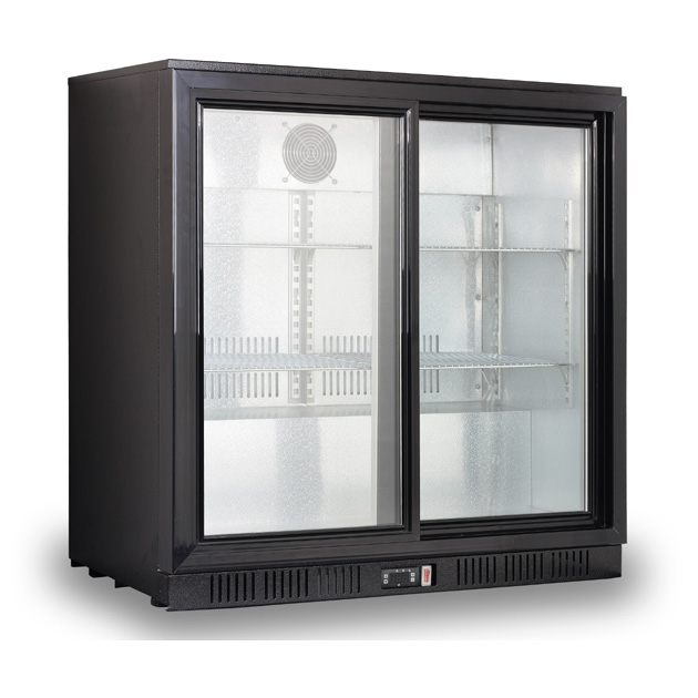 Thermaster Under Bench Two Sliding Door Bar Fridge/Cooler - LG-208SC