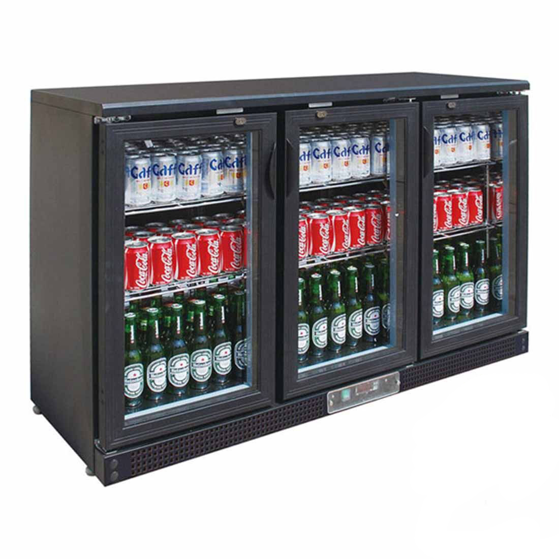 Thermaster Three Door Drink Bar Fridge/Cooler - SC316G