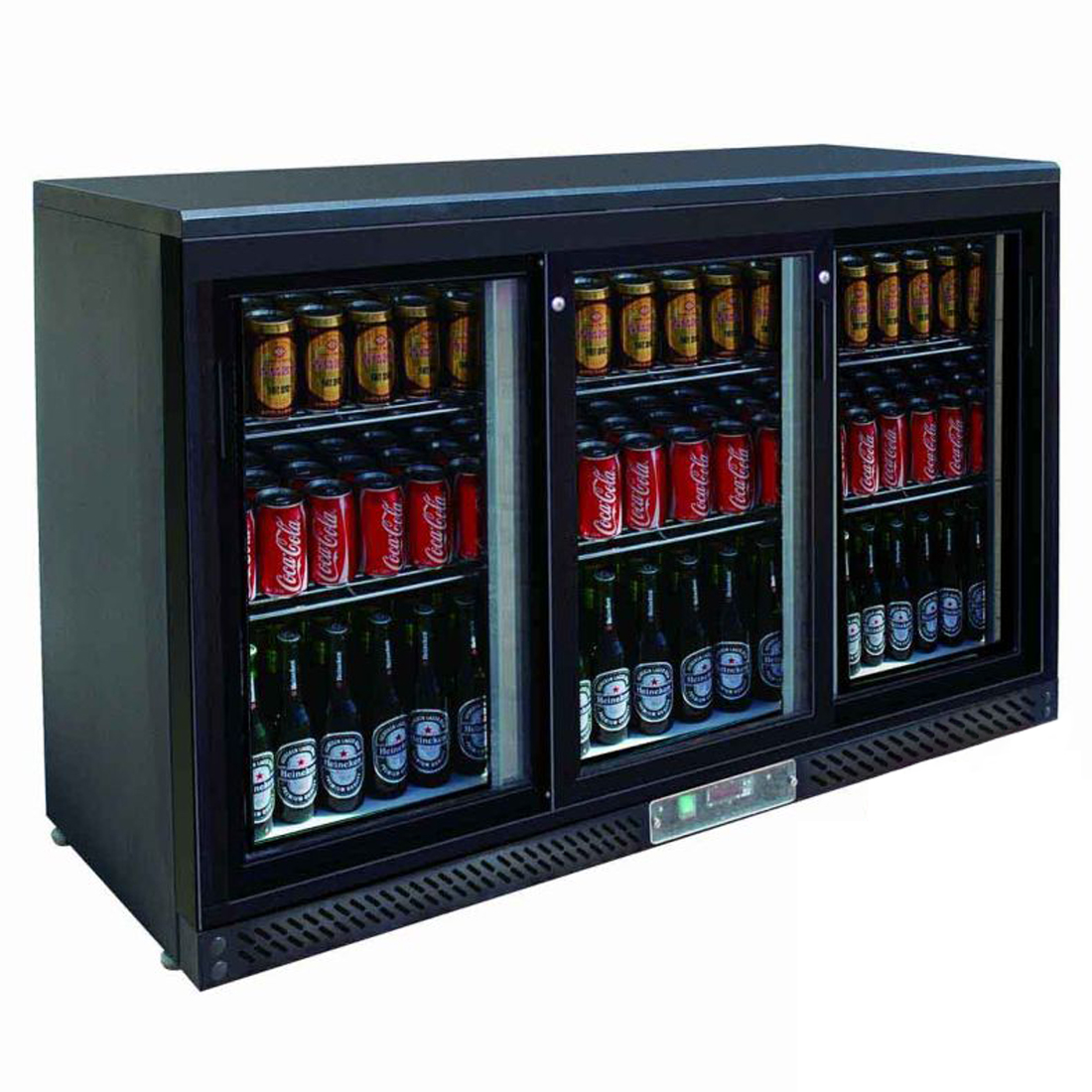 Thermaster Three sliding door bar Fridge/Cooler - SC316SD