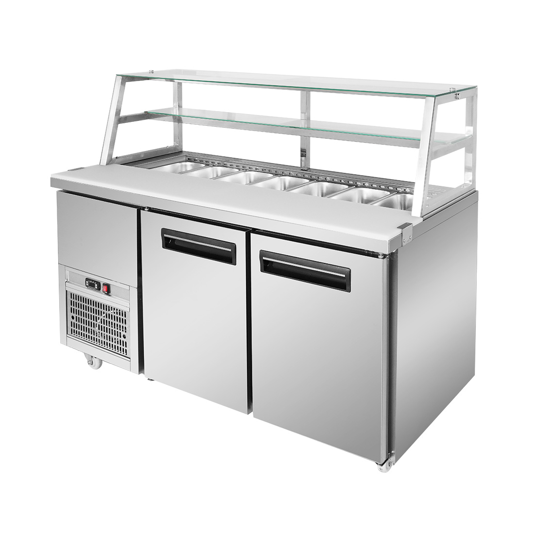 Two Door Deluxe Sandwich Bar