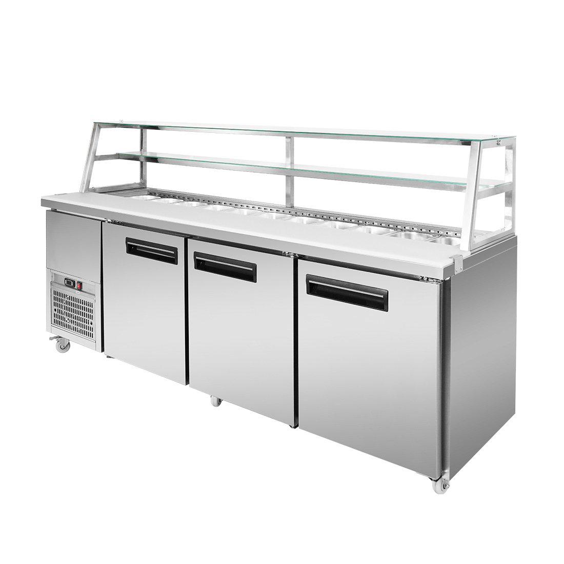 Three Door Deluxe Sandwich Bar