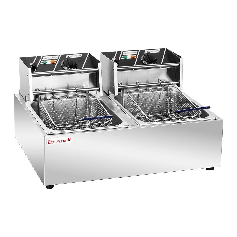 Double Tank Electric Fryer