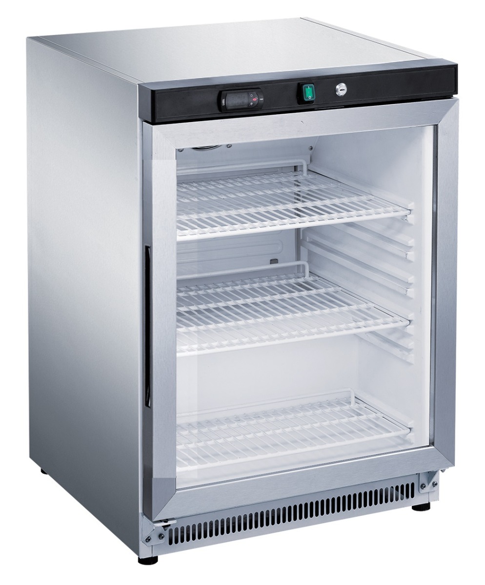 FED-X 130L Bar Fridge/Cooler Glass Door - XR200SG
